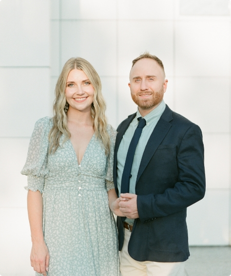 David and his wife, Stephanie.